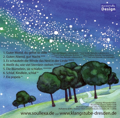 Wiegenlieder-CD Die sieben Traumzwerge